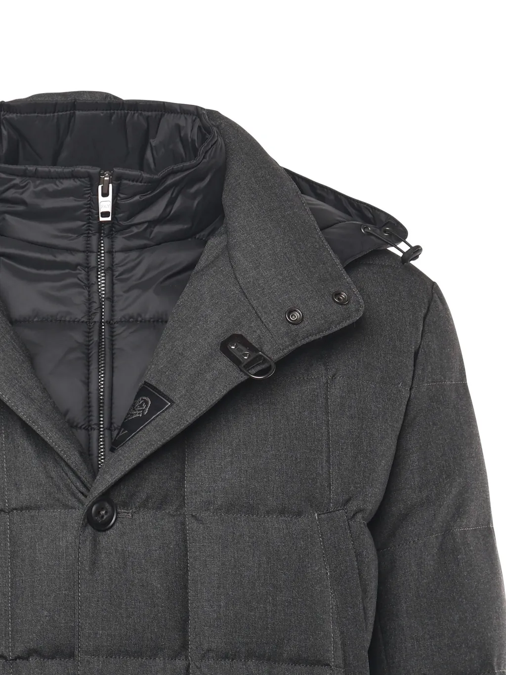 Fay Removable Hood Canvas Coat