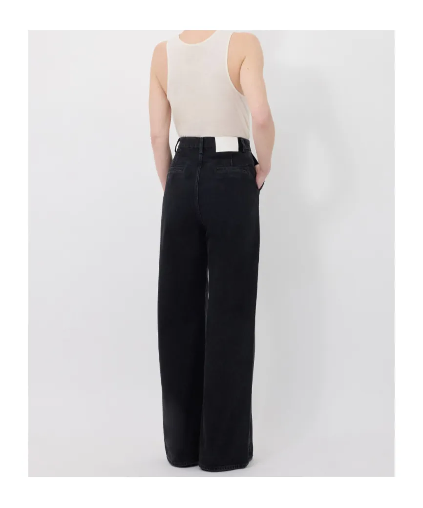 Attu Lds Pleated Jeans