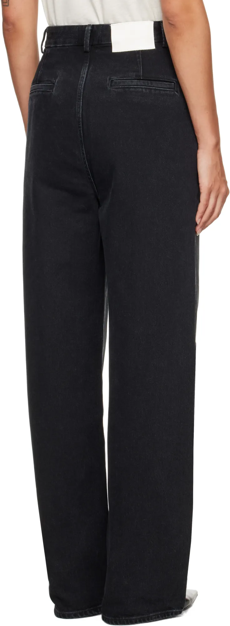Attu Lds Pleated Jeans
