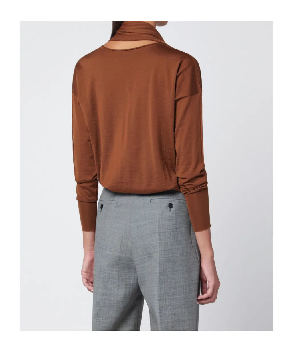 Roberto Collina Scarf Detail Knitwear