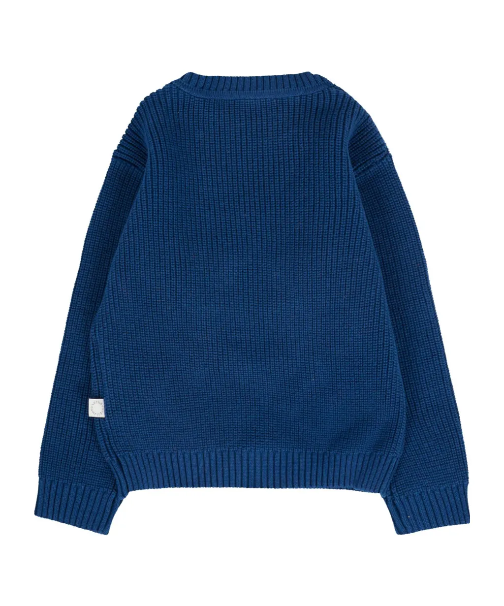 Stella Mccartney Kids Monster Face-Motif Crewneck Jumper