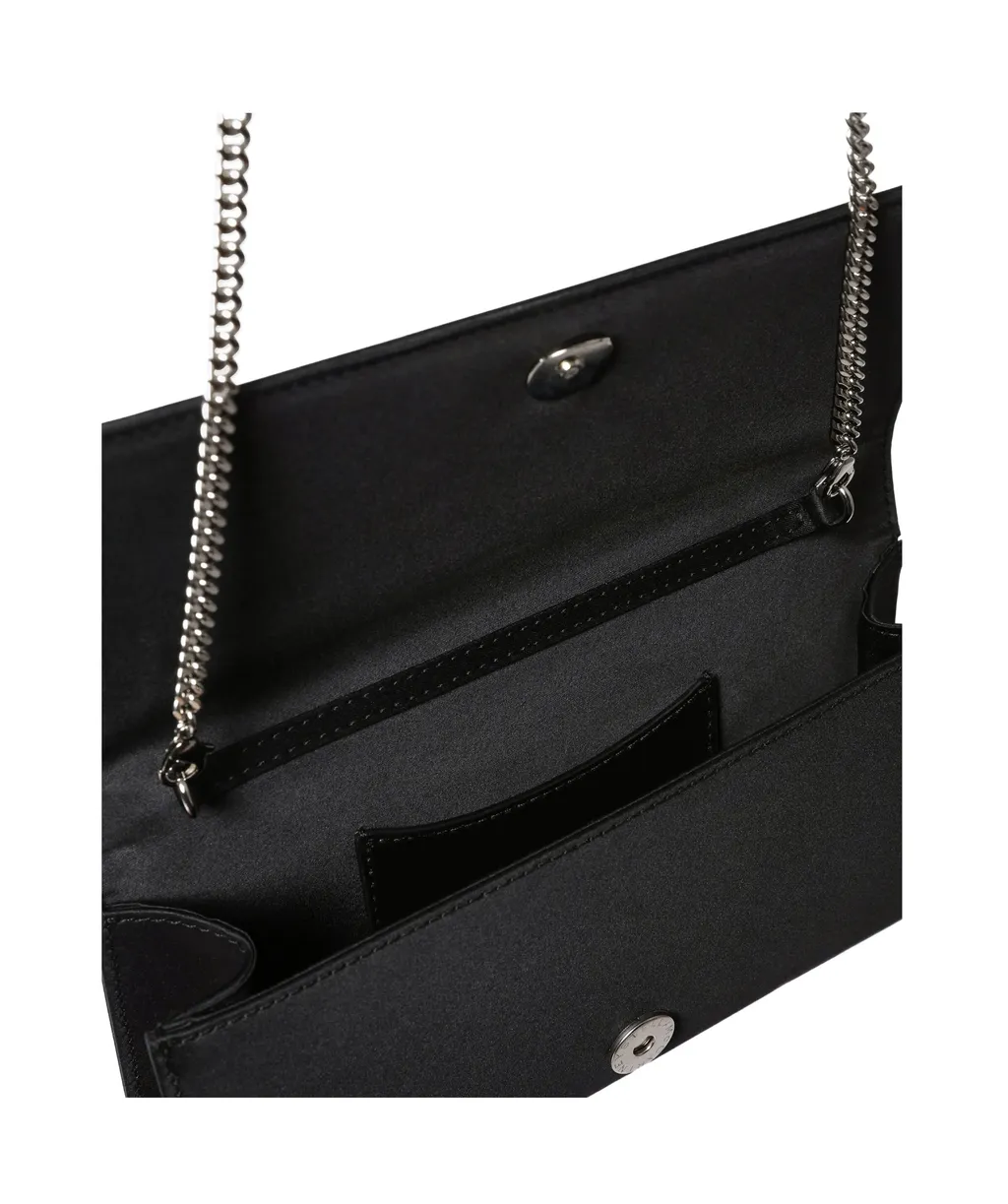 Falabella Braided-Handle Clutch Bag