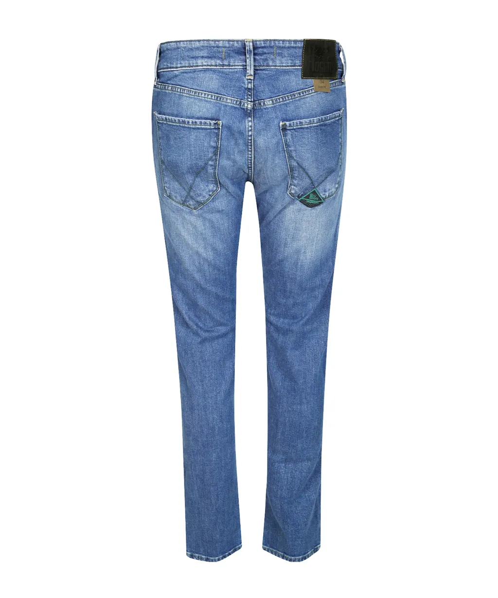Logo-Patch Jeans