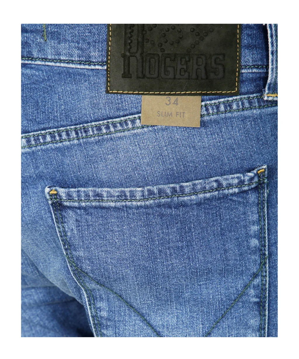Logo-Patch Jeans