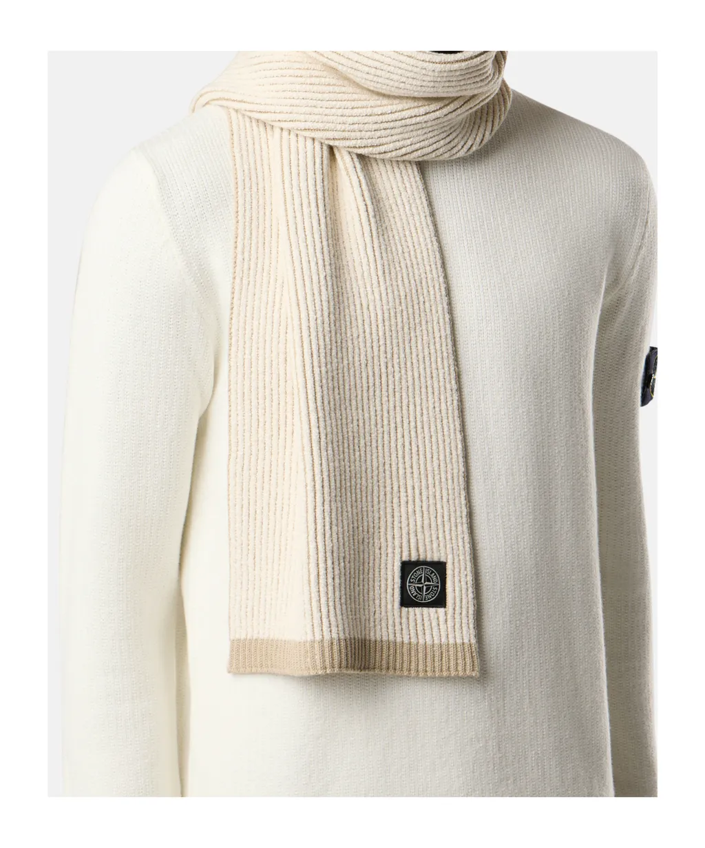 Stone Island Logo Patch Scarf