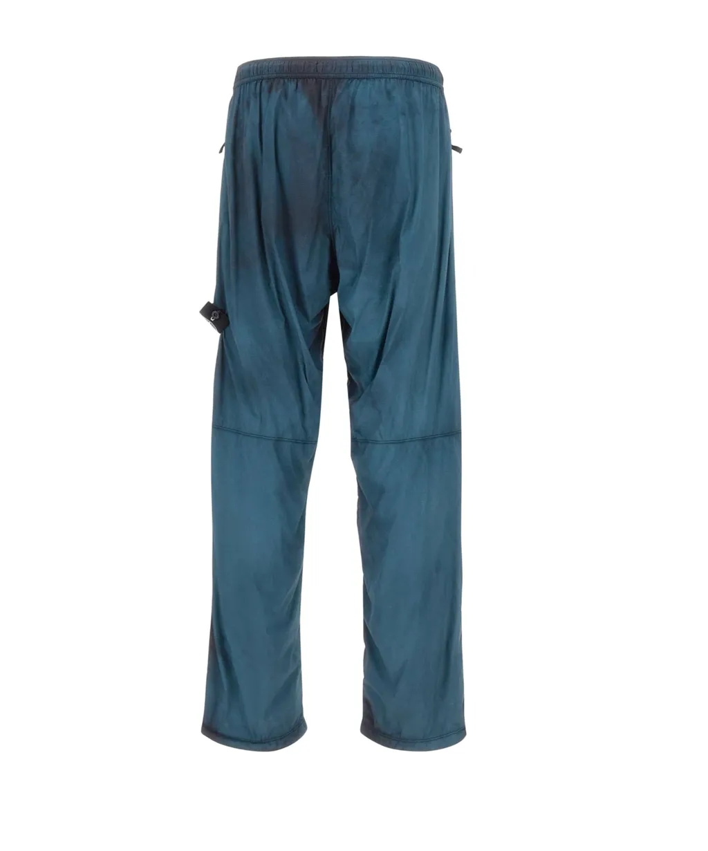Stone Island Logo Patch Loose Fit Trousers
