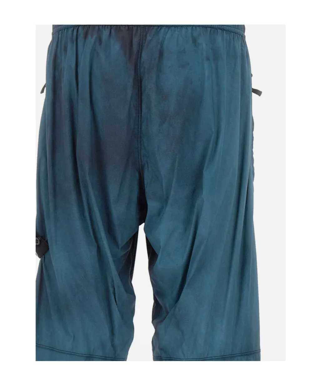 Stone Island Logo Patch Loose Fit Trousers