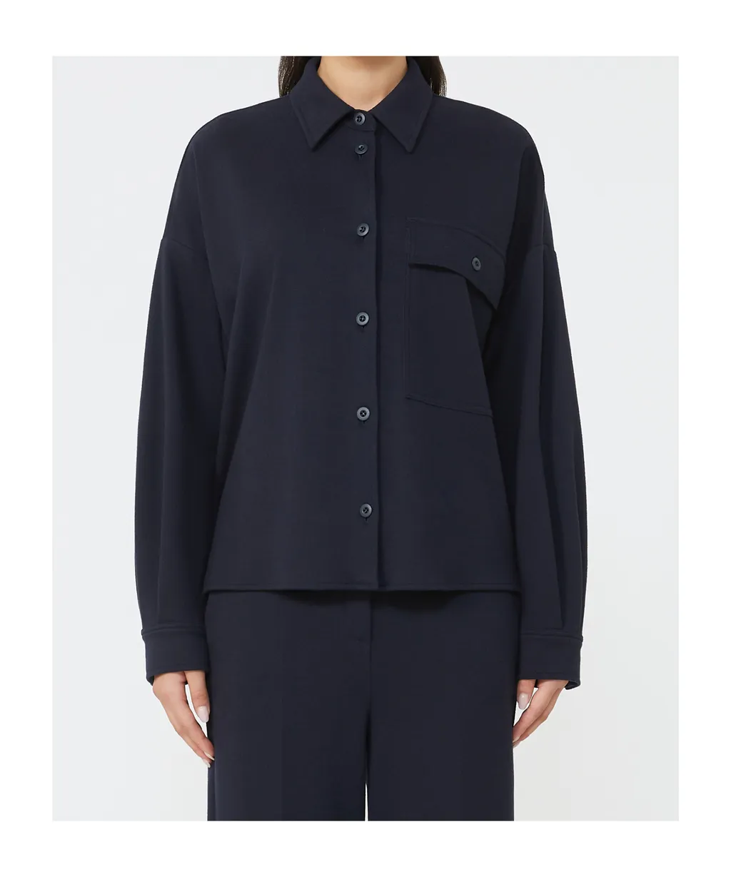 Long-Sleeved Shirt Jacket