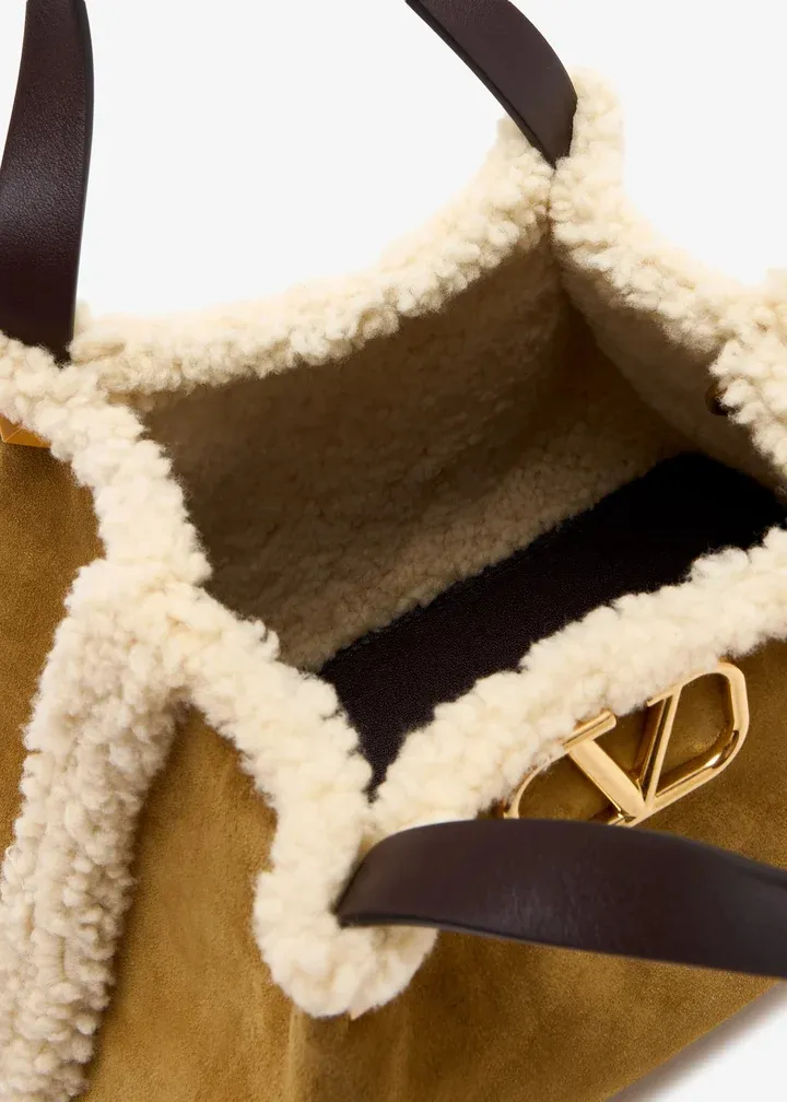 Valentino	Garavani Rockstud Vlogo Signature Small Tote Bag