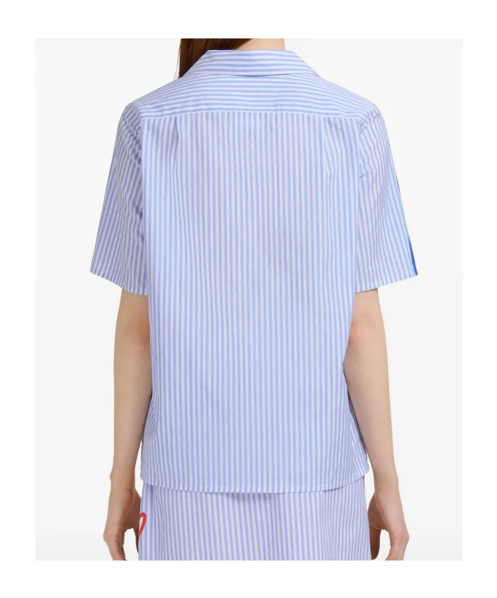 Embroidered Short-Sleeved Shirt