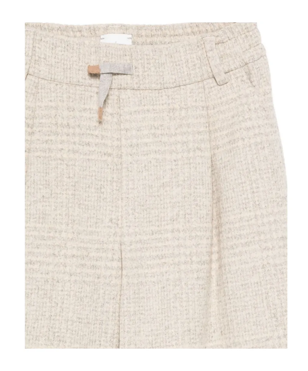 Casual Pants With Belt Loops