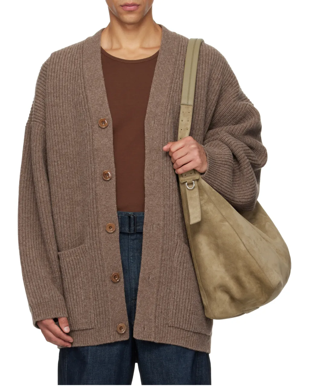 Lemaire V-Neck Button-Up Cardigan