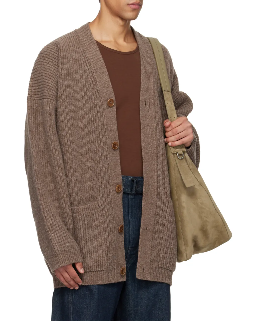 Lemaire V-Neck Button-Up Cardigan