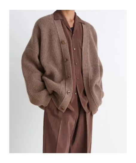Lemaire V-Neck Button-Up Cardigan