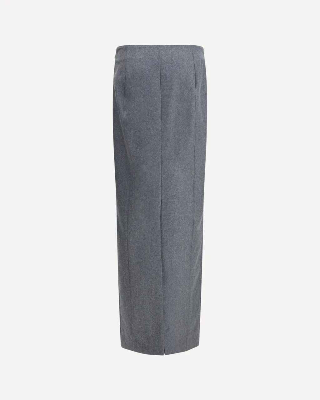 Thom Browne Grosgrain Loop Tab Zipped Pencil Skirt