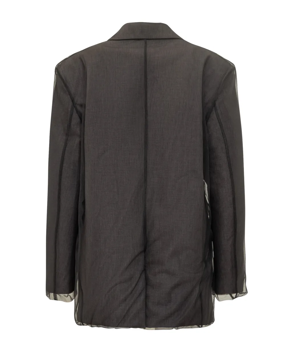 Msgm Single Breasted Jacket