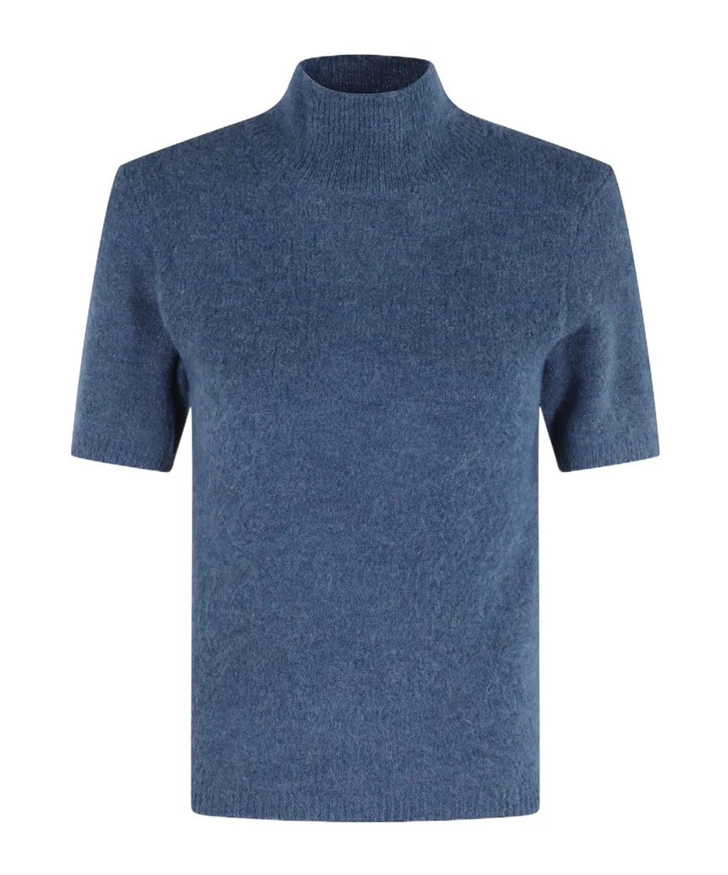 Short-Sleeved Sweater