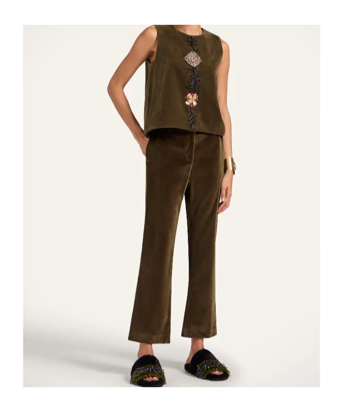 24/7 Velvet Trousers