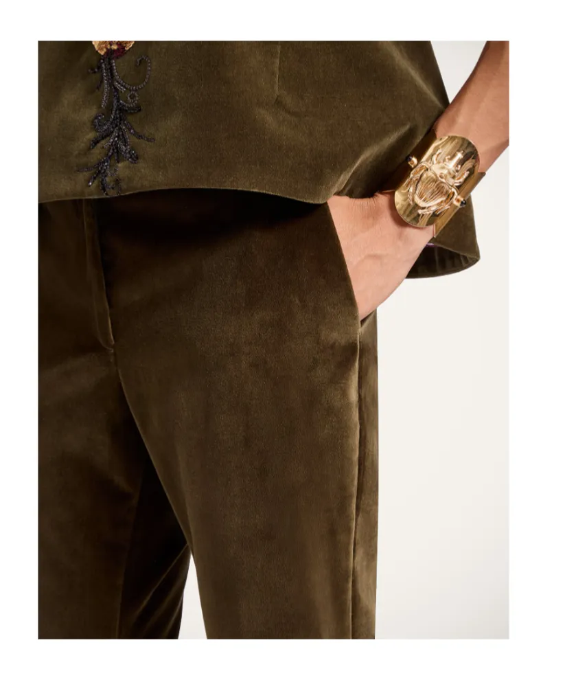 24/7 Velvet Trousers