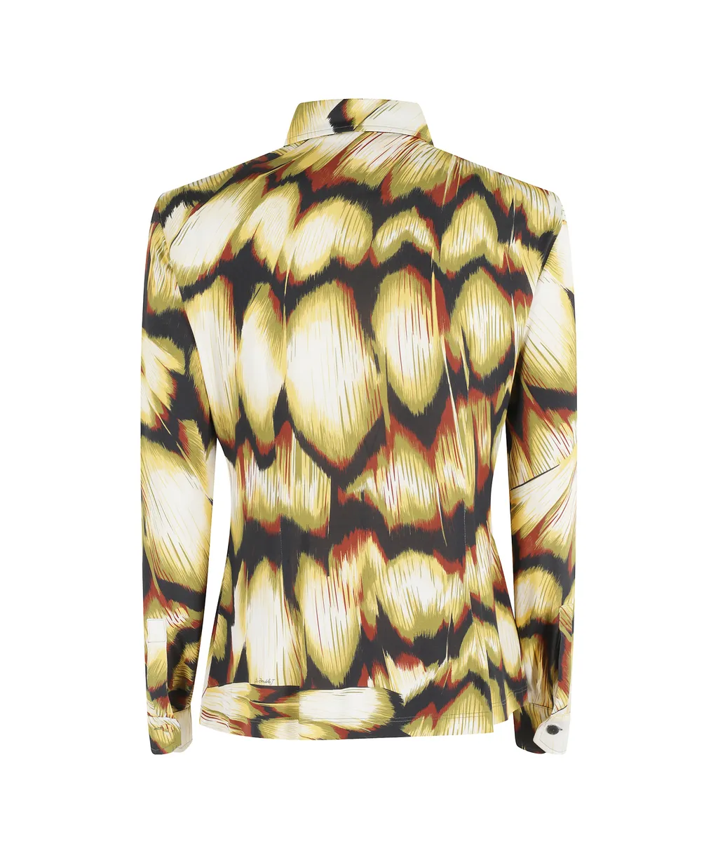 Abstract-Print Shirt