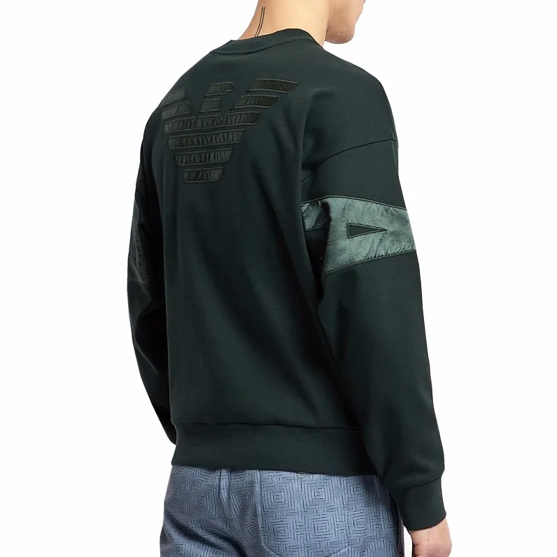 Round-Collar Long-Sleeve Hoodie