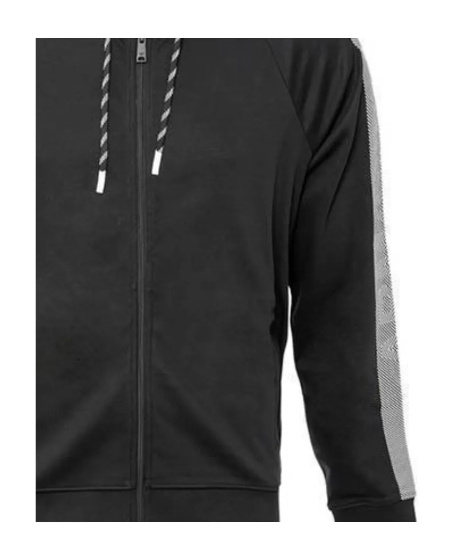Logo Hooded Casual Coat