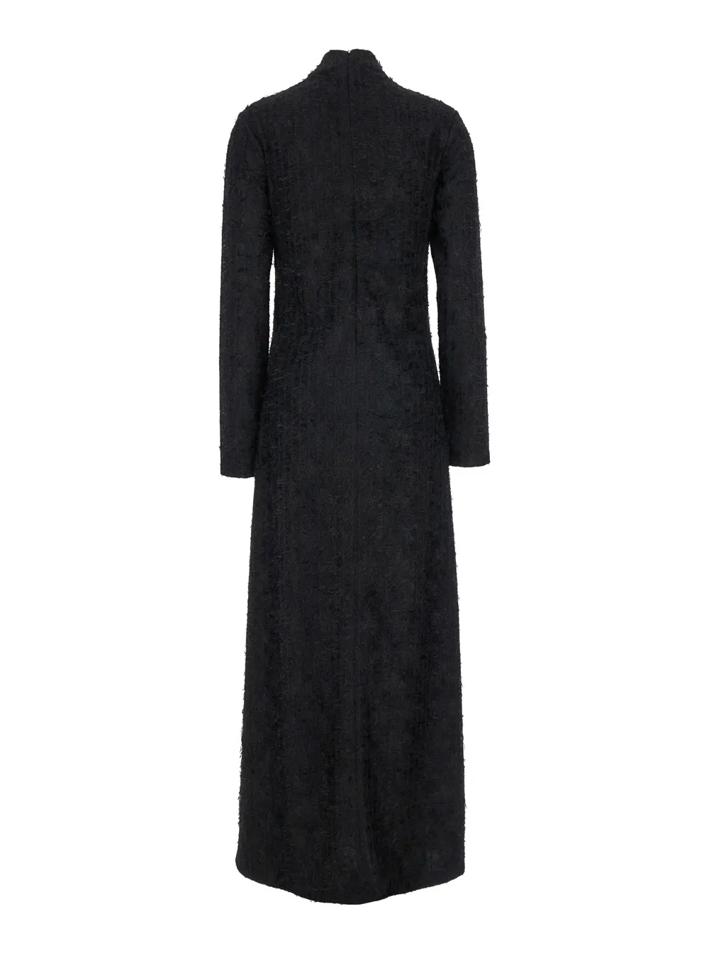 RÓHe Turtleneck Dress With Fabric Fringes