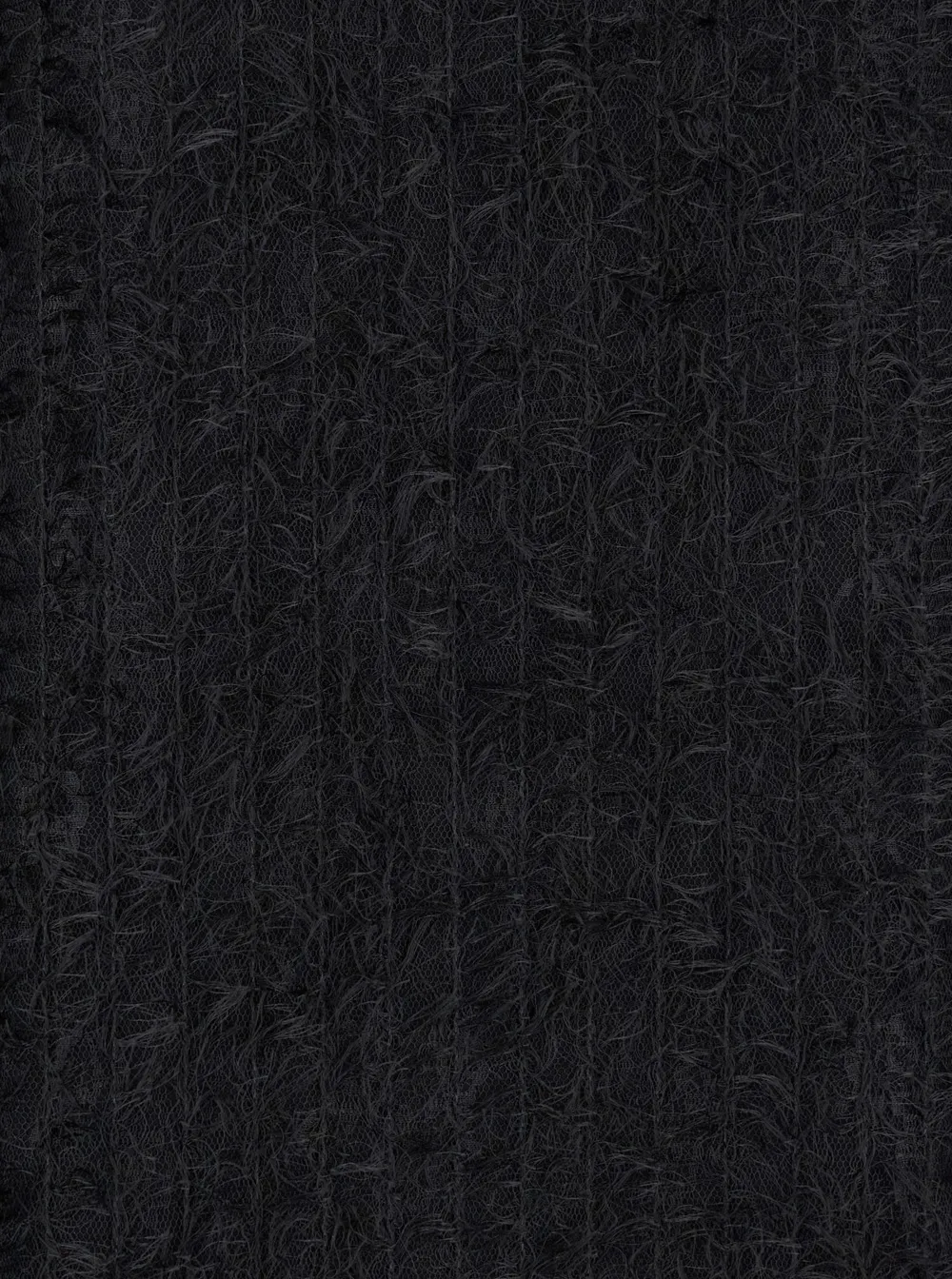 RÓHe Turtleneck Dress With Fabric Fringes