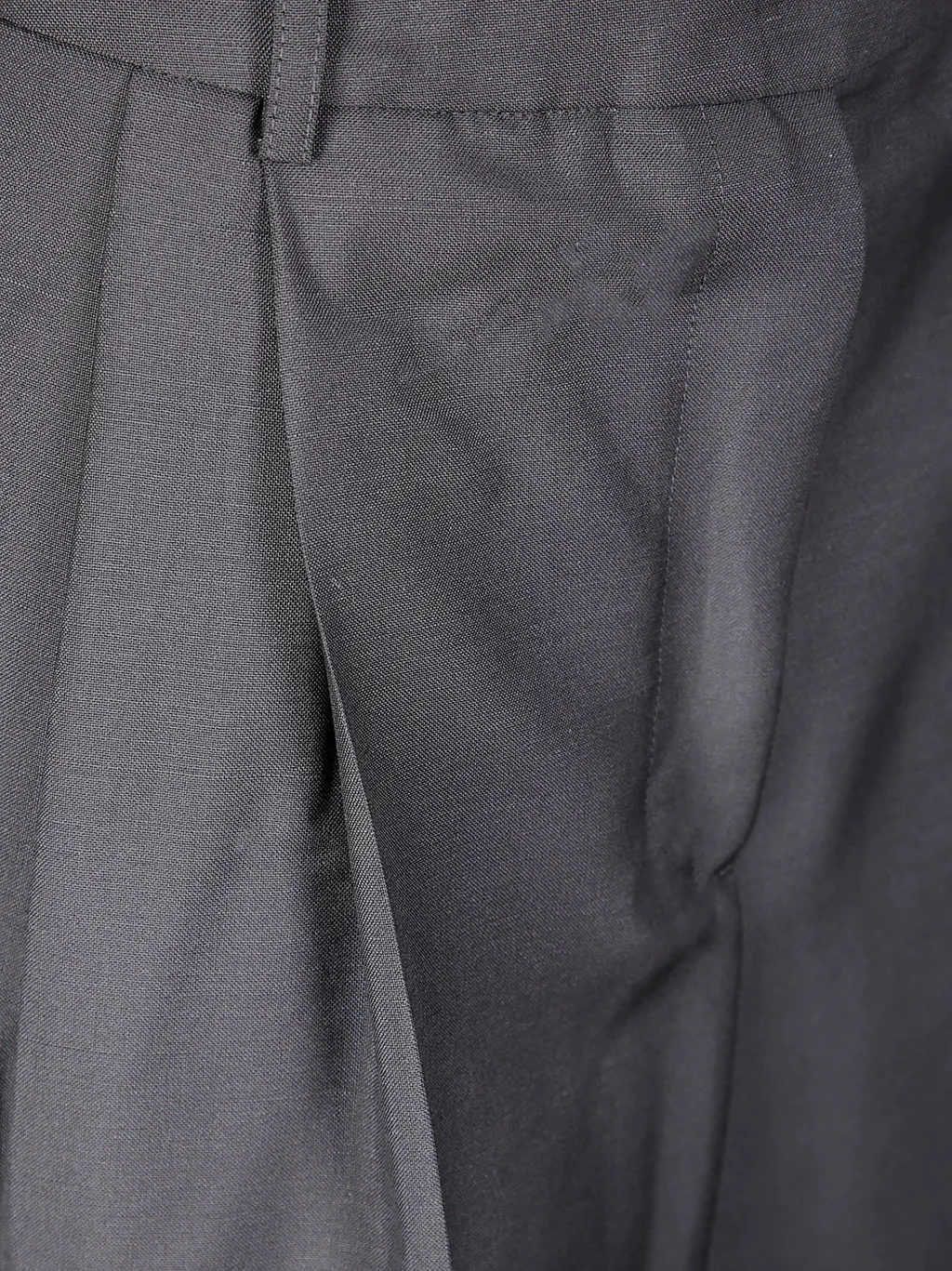 Casual Pants With Belt Loops
