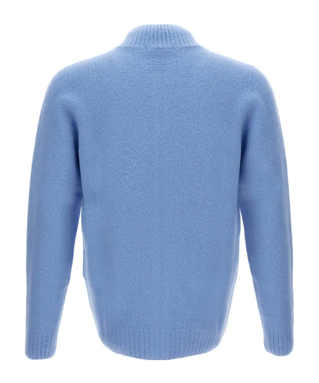 Long-Sleeved Cardigan Sweater