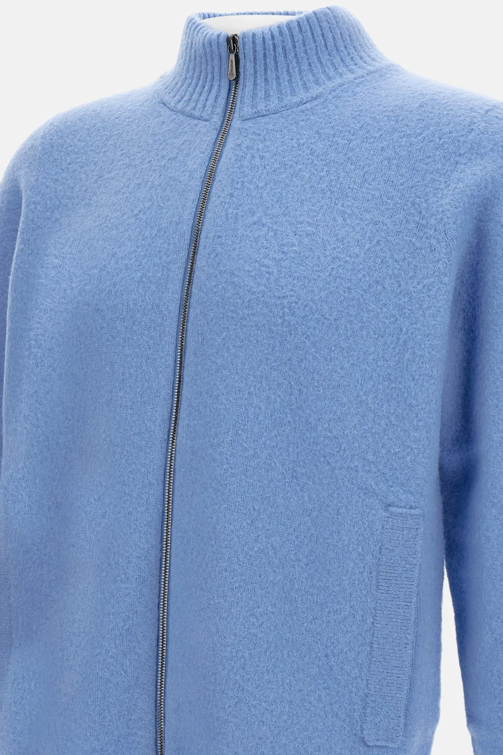 Long-Sleeved Cardigan Sweater