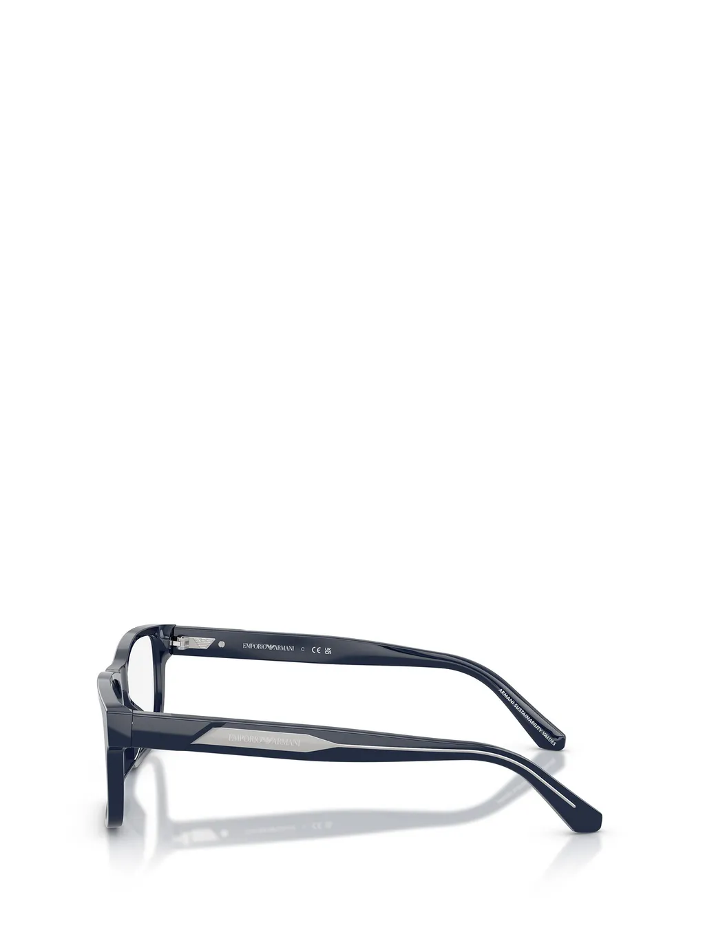 Emporio Armani Rectangle-Frame Glasses