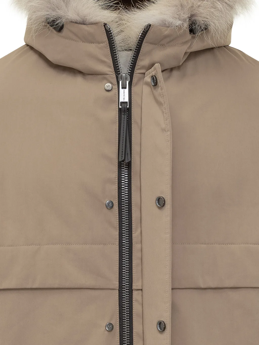 Yves Salomon Hooded Parka Jacket