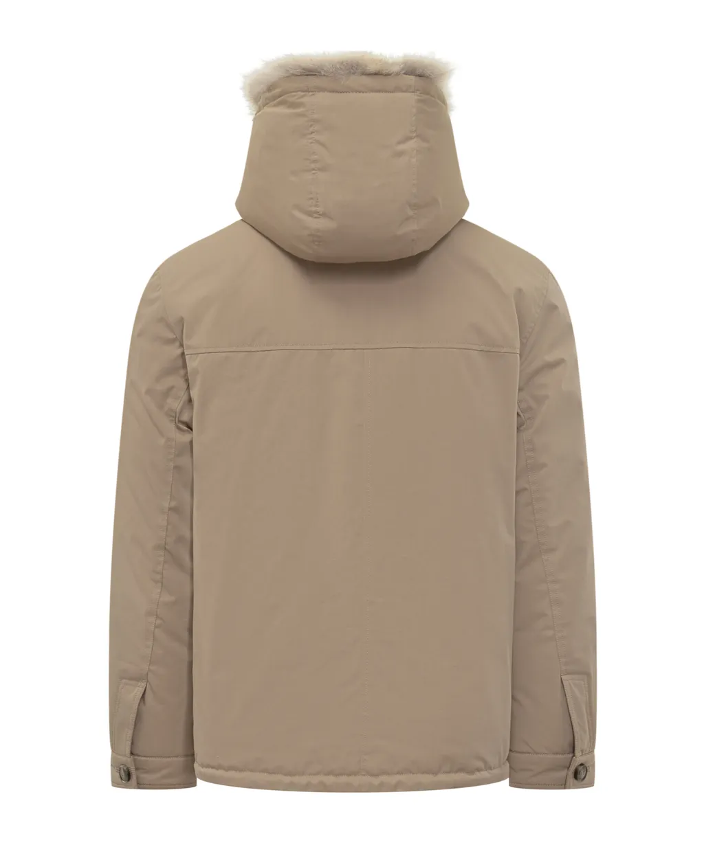 Yves Salomon Hooded Parka Jacket