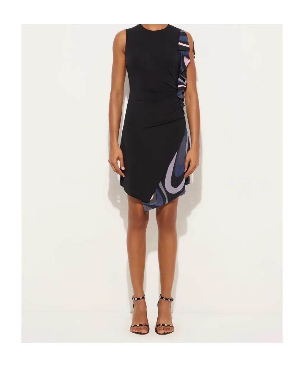 Pucci Ruffled Asymmetric Dress