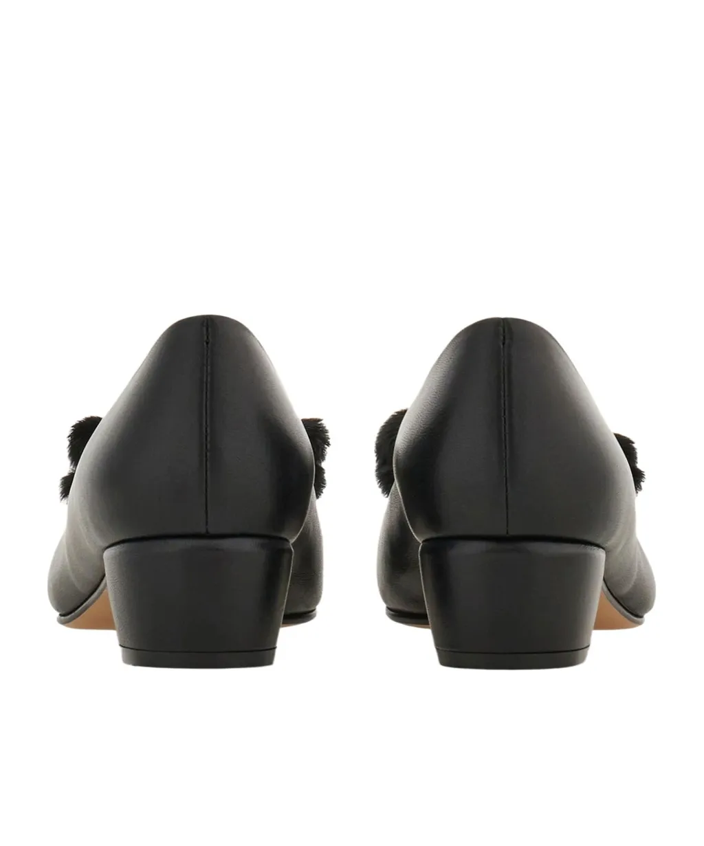 Vara Block Heel Pump