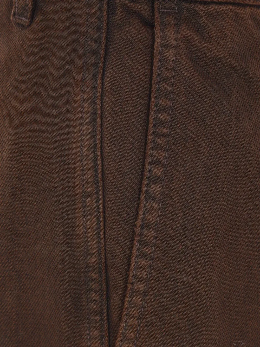 Dries Van Noten Buttoned Turn-Up Hem Jeans