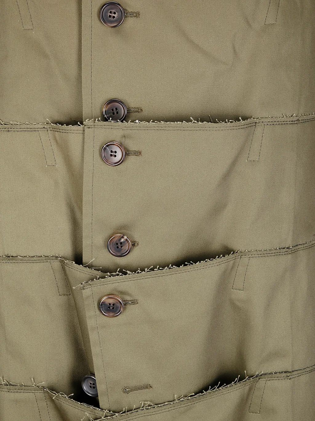 Comme Des GarÇOns Homme Plus Button-Up Panelled Padded Coat