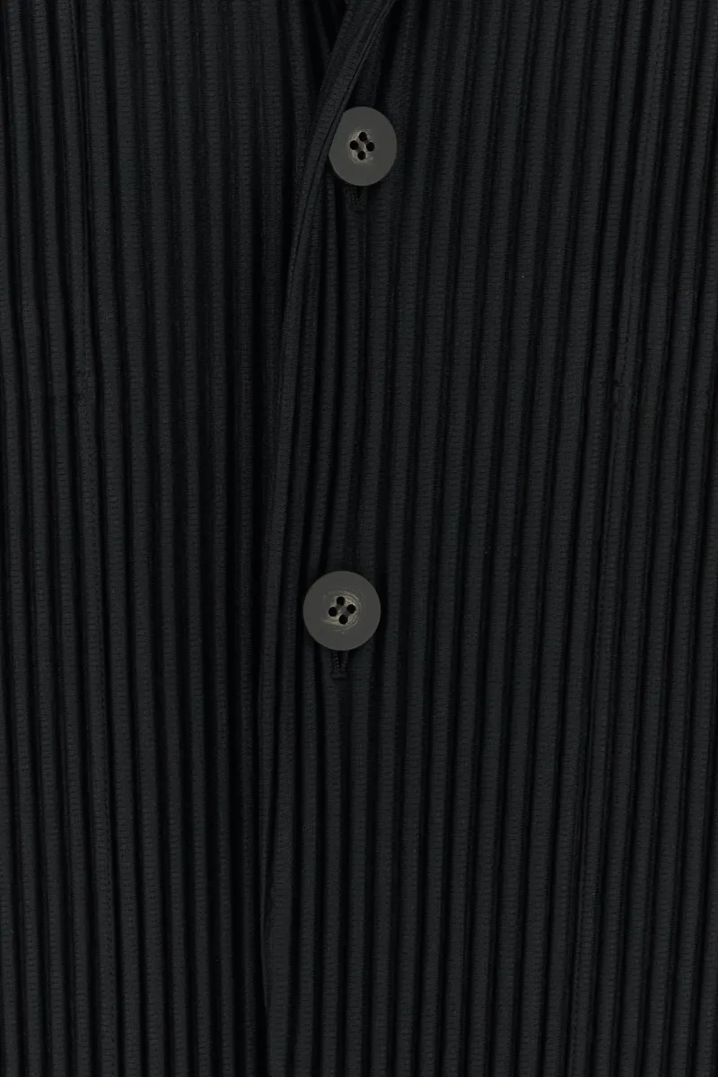 Homme Plissé Issey Miyake Single-Breasted Pleated Blazer