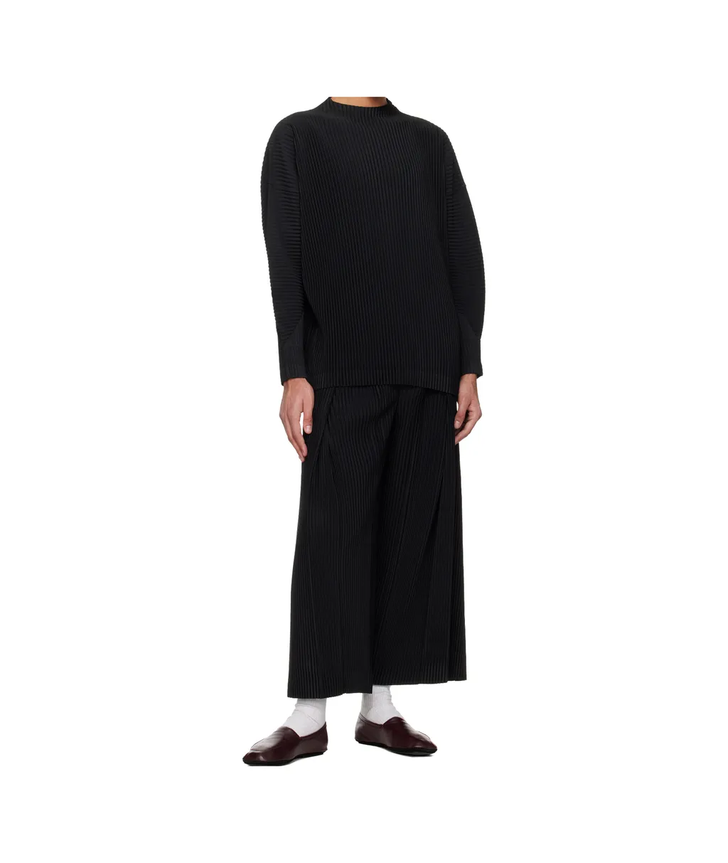 Homme Plissé Issey Miyake Long-Sleeved Pleated Sweatshirt