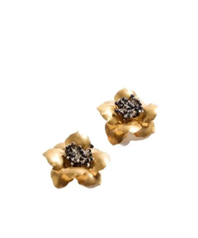 Fleur Lumineuse Metal Earring