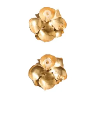 Fleur Lumineuse Metal Earring