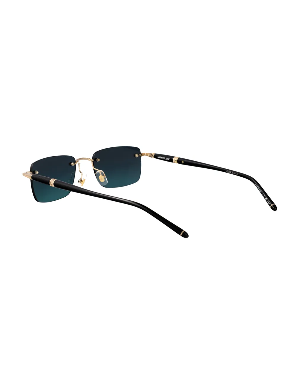 Montblanc Eyewear Rectangle Frame Sunglasses