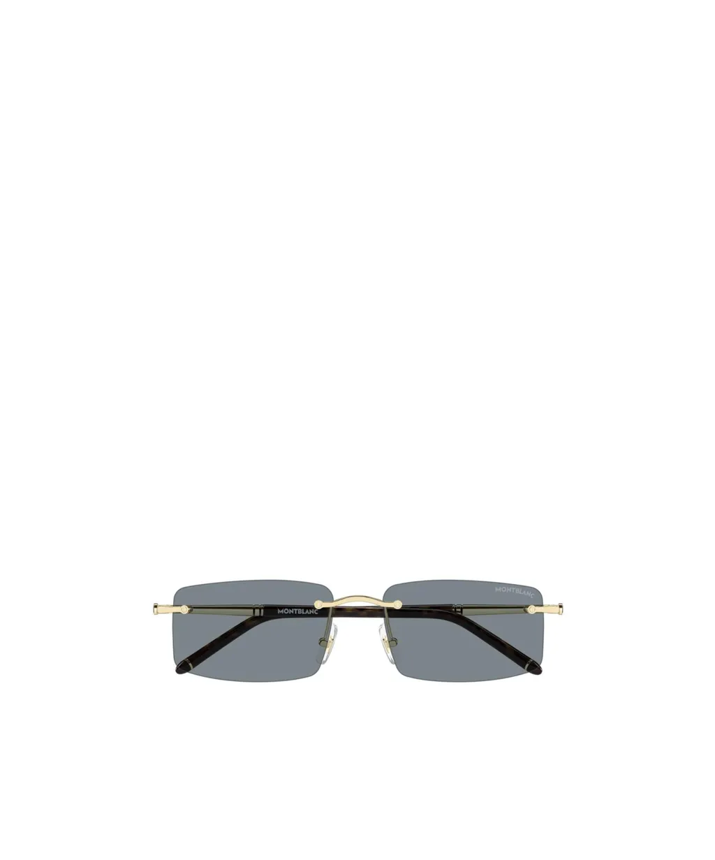 Montblanc Eyewear Rectangular Frame Sunglasses