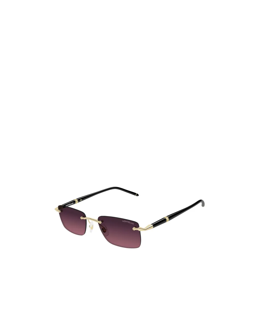 Montblanc Eyewear Rectangle Frame Sunglasses