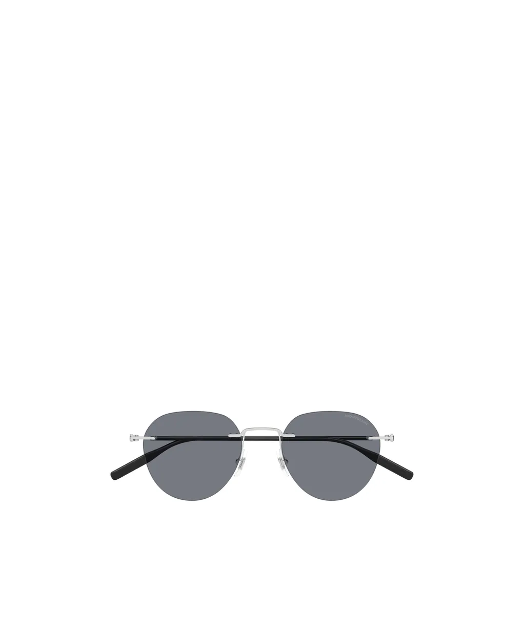 Montblanc Eyewear Oval Frame Sunglasses