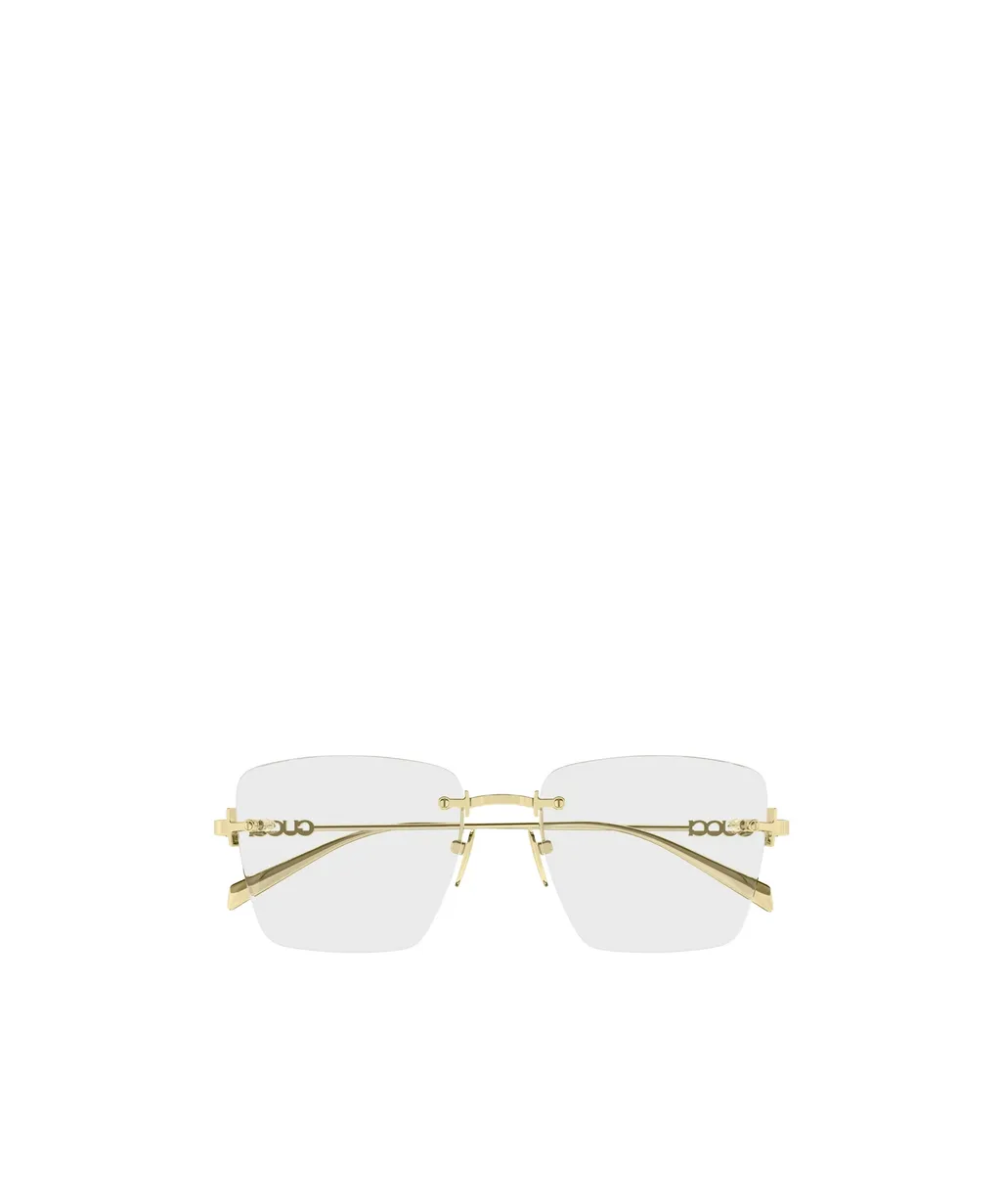 Gucci Eyewear Rectangular Frame Glasses