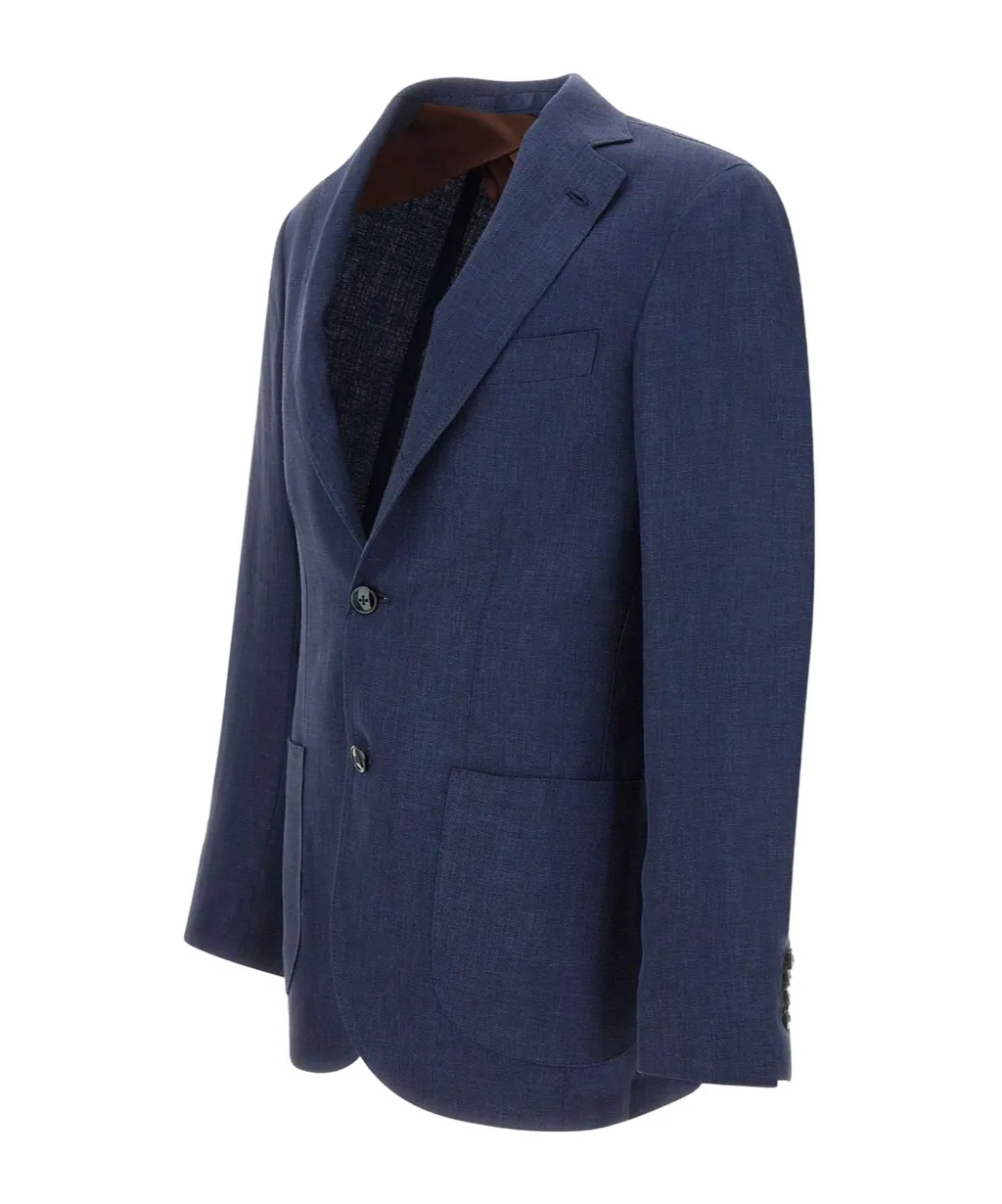 Barba Jimmy Three-Button Blazer