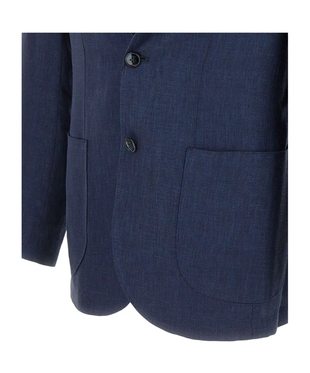 Barba Jimmy Three-Button Blazer