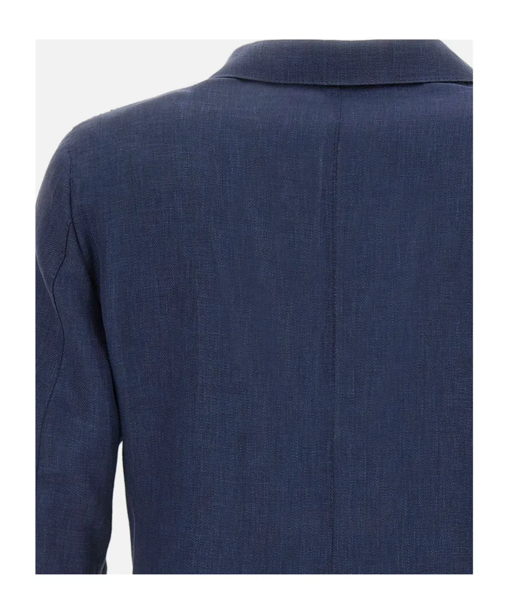 Barba Jimmy Three-Button Blazer